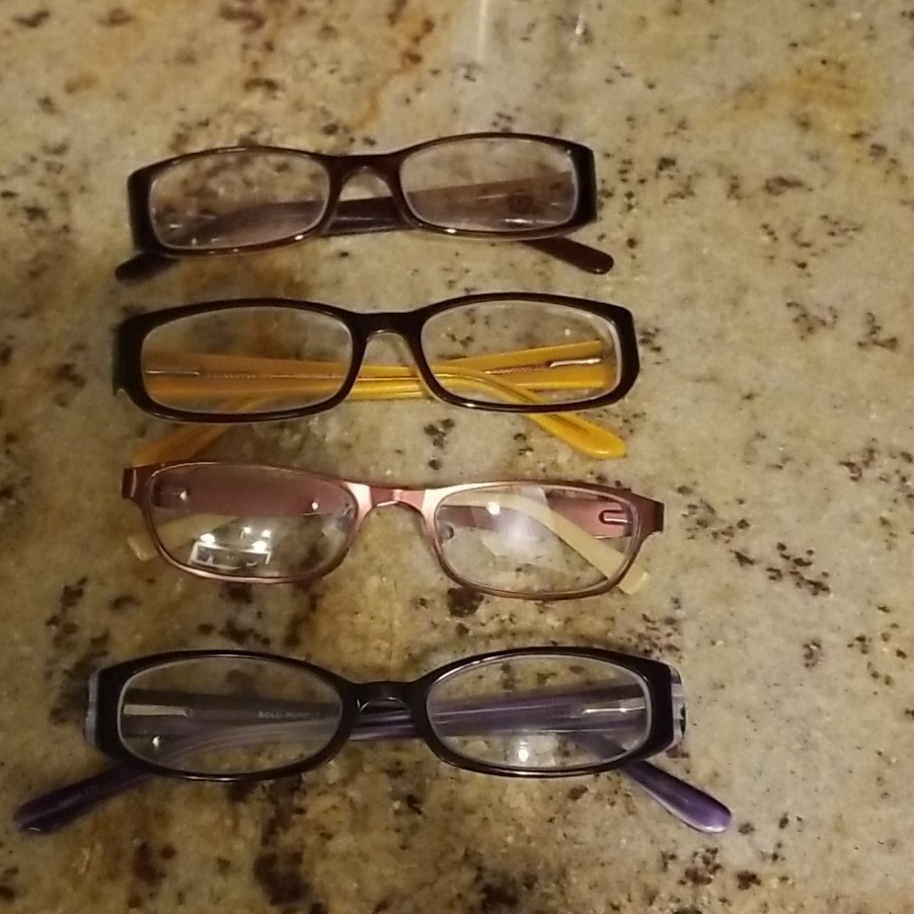 Lot of 4 prescription eye glasses